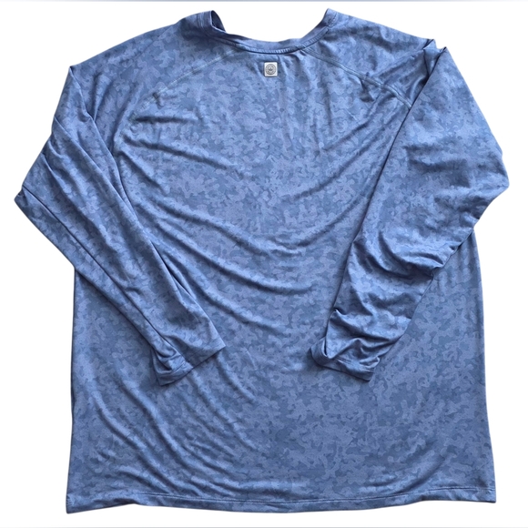 Peter Millar Crown Aurora Collection Star Dust XL Camo Sun Shirt - Picture 4 of 9